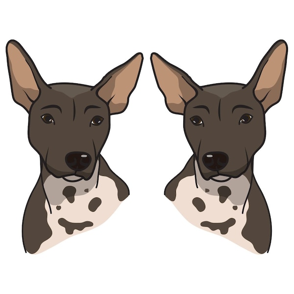 Signmission American Hairless Terrier Dog Decal, Dog Lover Decor Vinyl Sticker D-24-American Hairless Terrier - main
